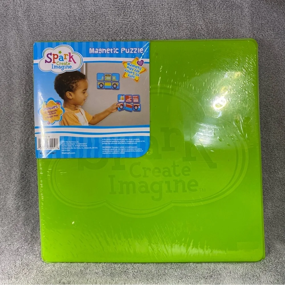 Spark‎ Magnetic Puzzle Tiles Provides Hours Of Educational And Imaginative